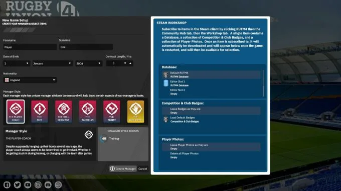 Rugby Union Team Manager 4 Torrent Download