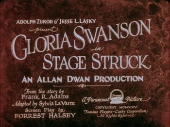 Stage Struck (1925) download